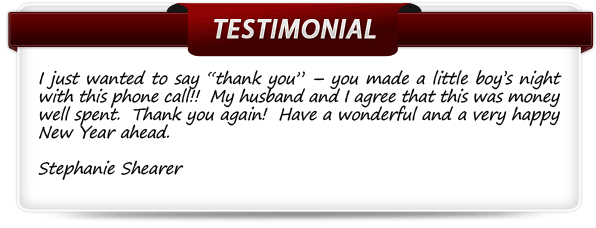 Santa's Testimonials