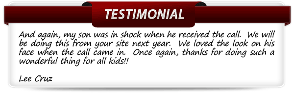 Santa's Testimonials