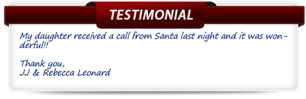 Santa's Testimonials